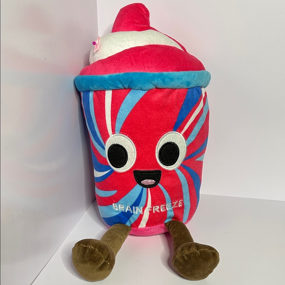 Snack Ums Foodie Plush Collectible BMI Brain Freeze 14”